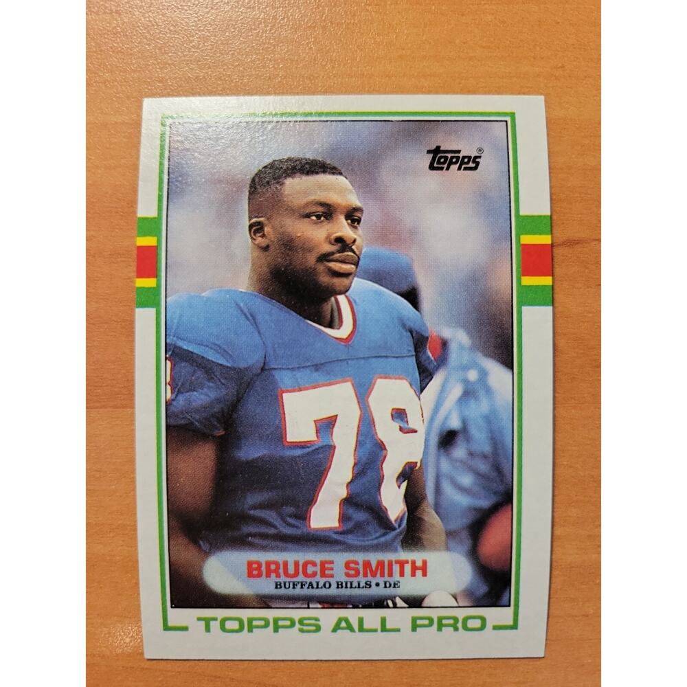 Bruce Smith 1989 Topps #44 - Buffalo Bills - All Pro - NFL - Fresh pull